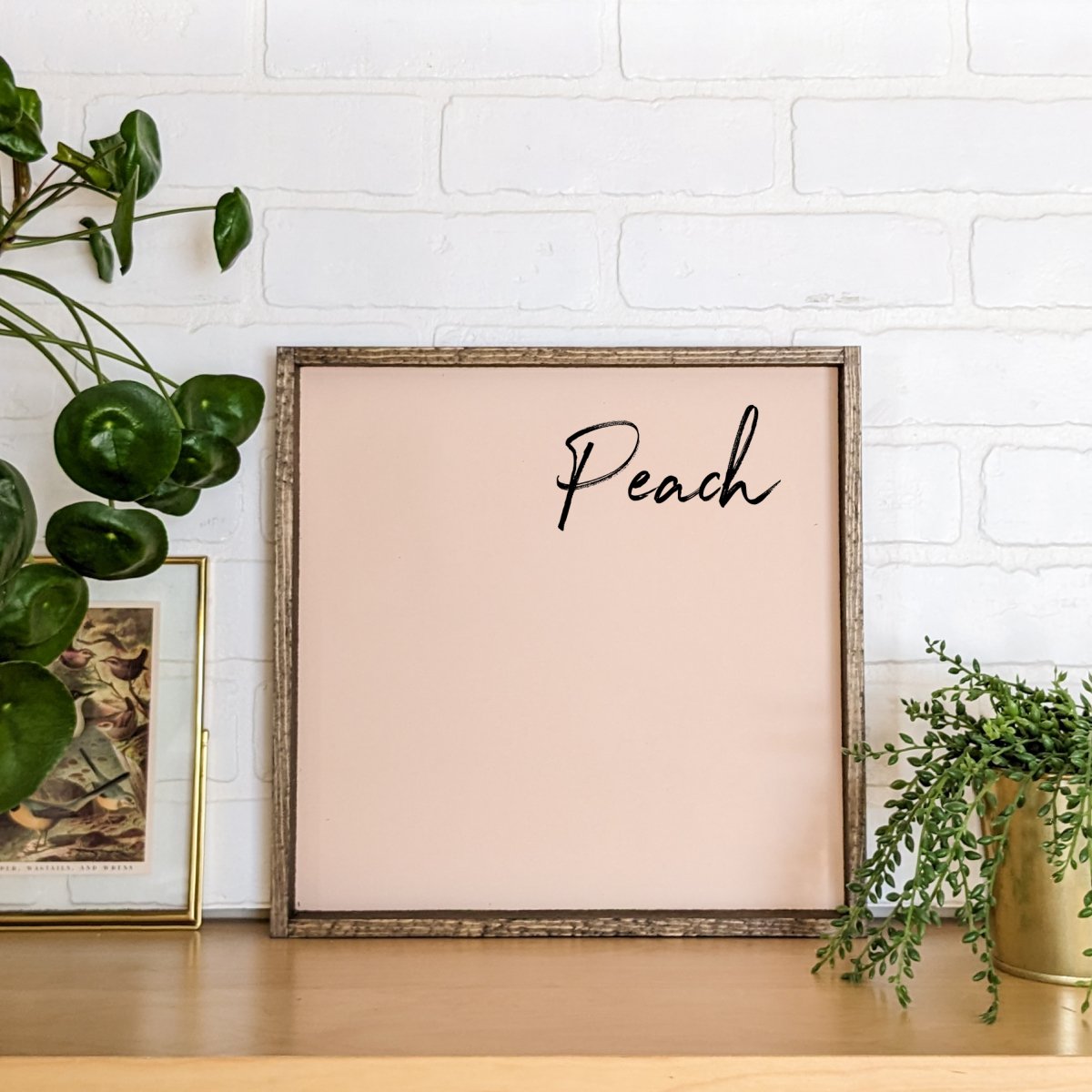 Merry Christmas Mini Wood Sign