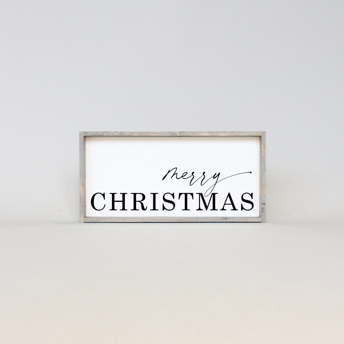 Merry Christmas Wood Sign