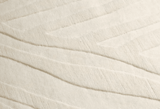 Minimalist Wave Tencel Carpet