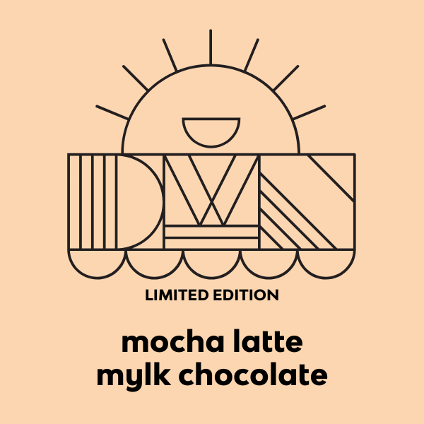 mocha latte chocolate bar