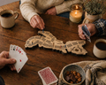 Nova Scotia Map Cribbage Board – 3 Player Wooden Crib Board with Engraved Cities
