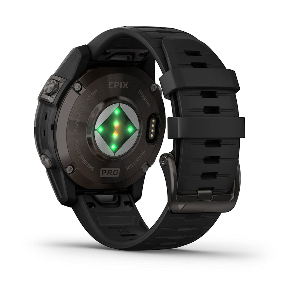 epix™ Pro (Gen 2) – Sapphire Edition | 47 mm Carbon Gray DLC Titanium