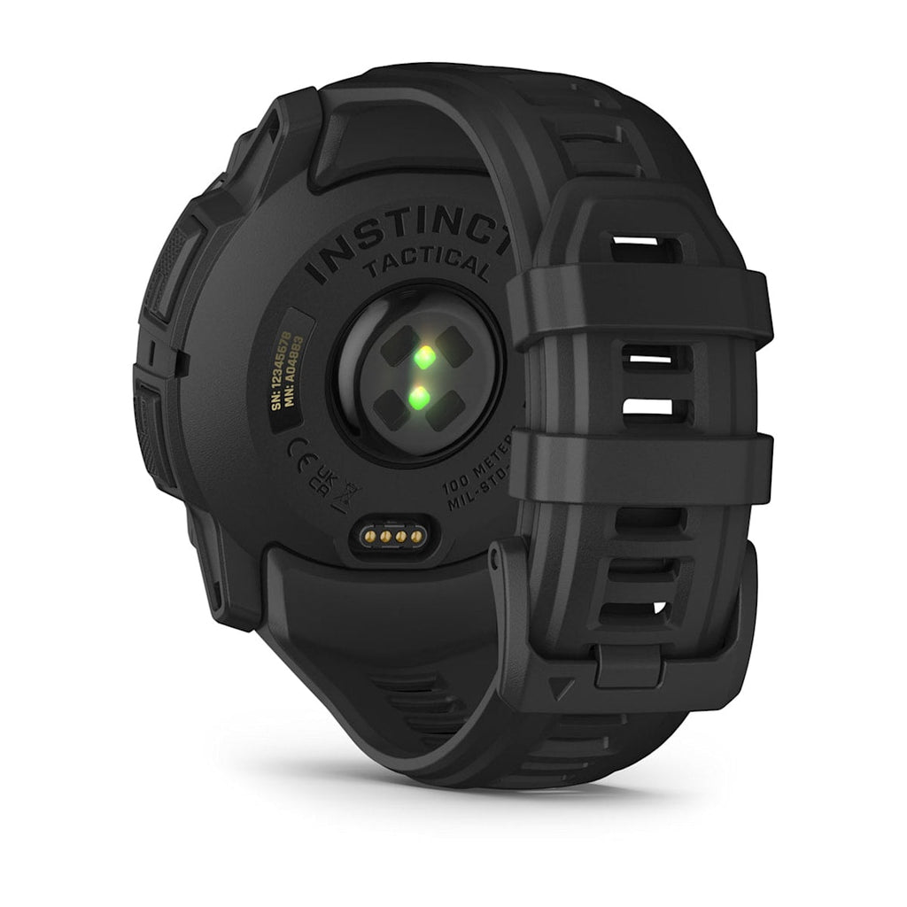 Instinct® 3 – 50 mm, AMOLED, Tactical Edition Black with Black Band