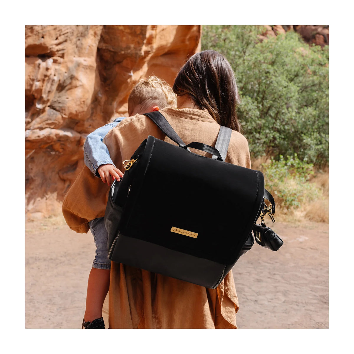 Boxy Backpack - Twilight Black