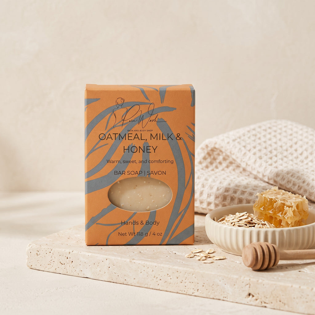 Oatmeal Milk & Honey Soap Bar