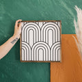 Rainbow Pattern Wood Sign