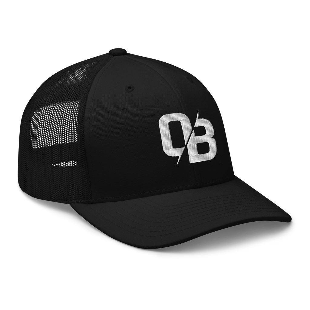 Black - Trucker Snapback