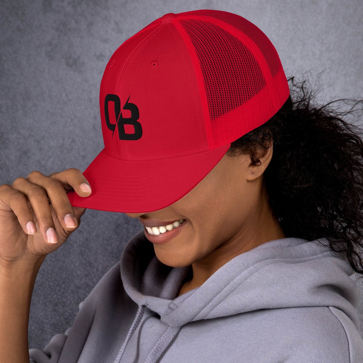 Red - Trucker Snapback