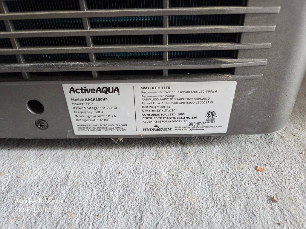 Active Aqua Water Chiller (NEW, with cosmetic damage)