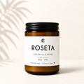 Bougie de soya ROSETA lait de riz et  santal