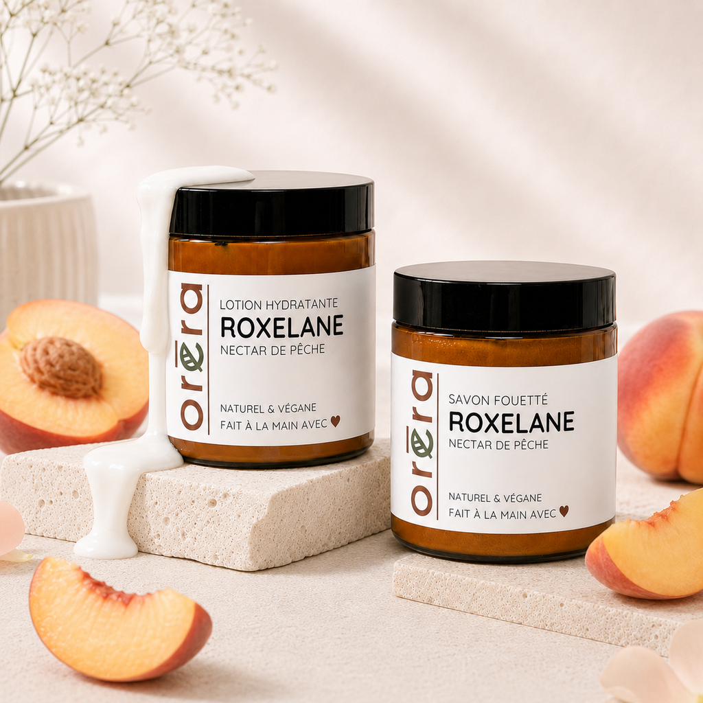 Savon fouetté ROXELANE nectar de pêches