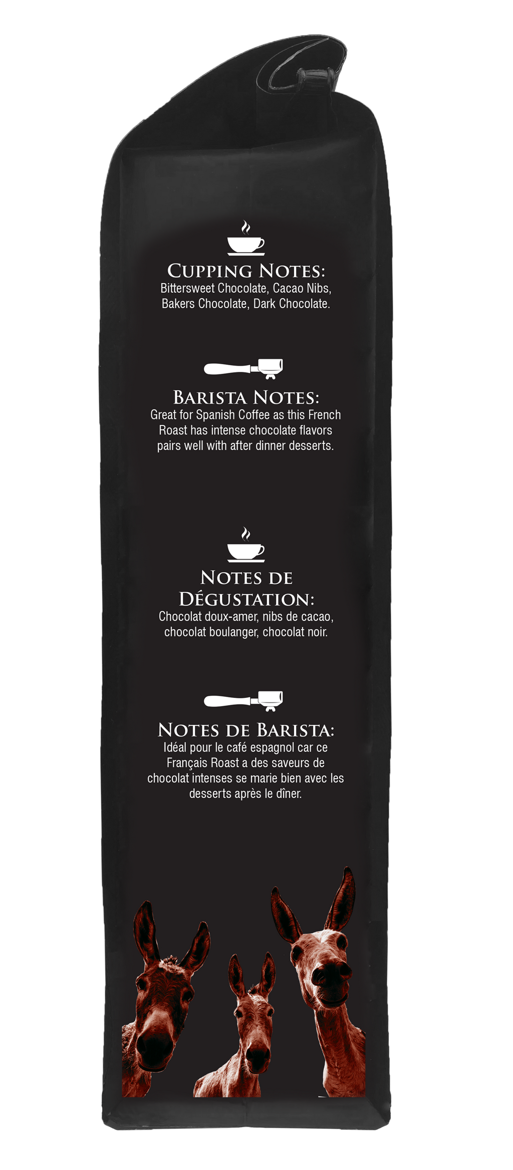 Dark Temple - Ground, Dark French Roast, Certified Organic OCIA/ Fairtrade Coffee 1lb/ 454g