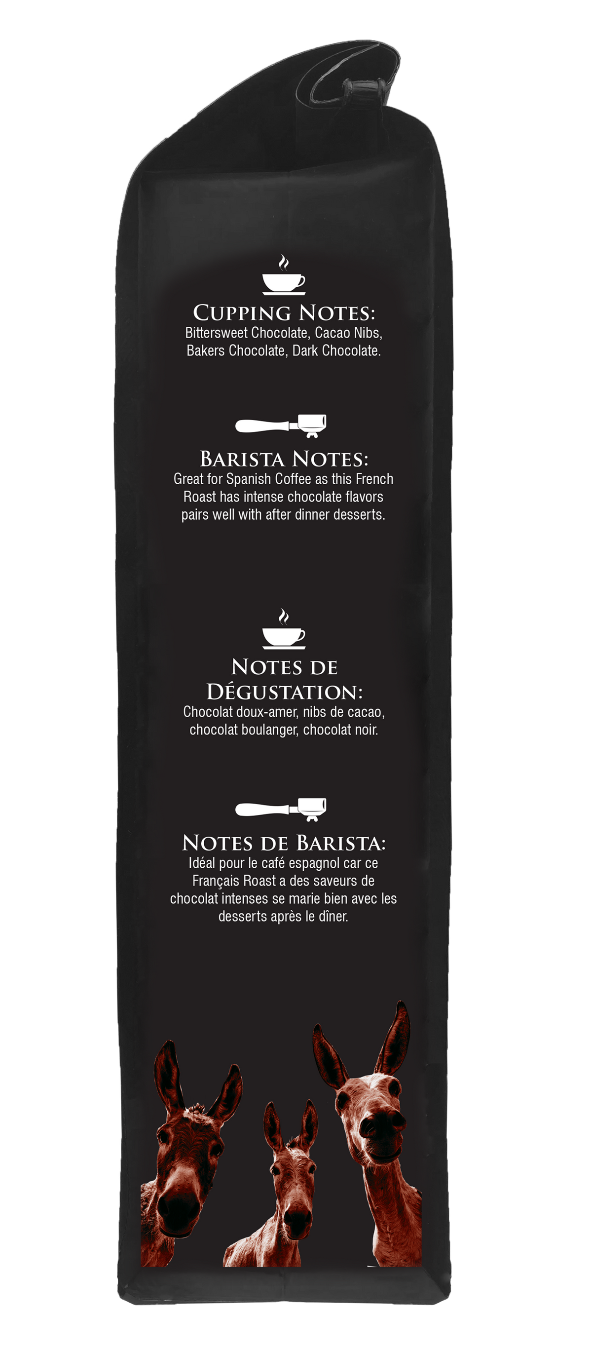 Dark Temple - Whole Bean, Dark French Roast, Certified Organic OCIA/ Fairtrade Coffee 1lb/ 454g