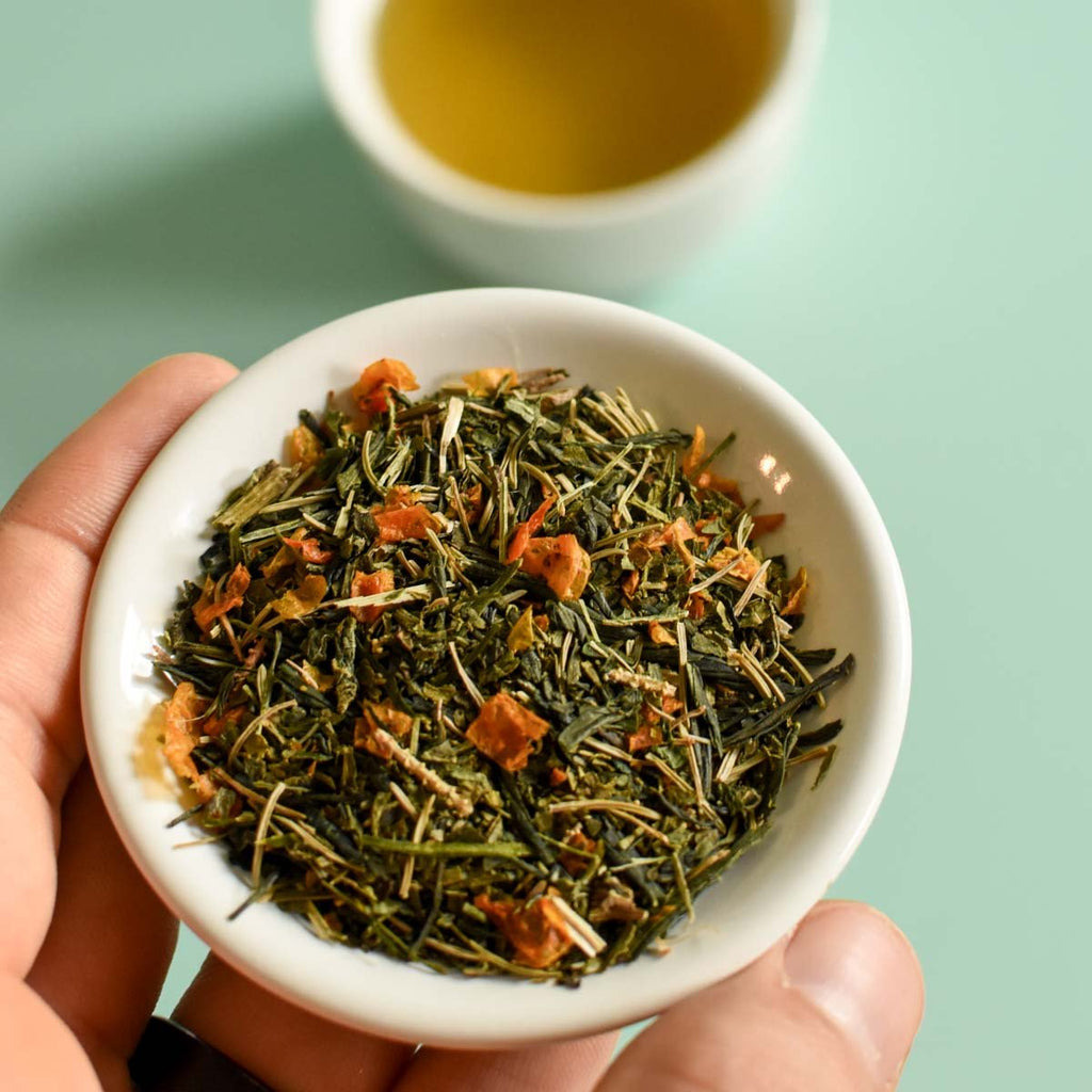 Thé en vrac - Thé vert Sencha, Ortie & Épinette noire