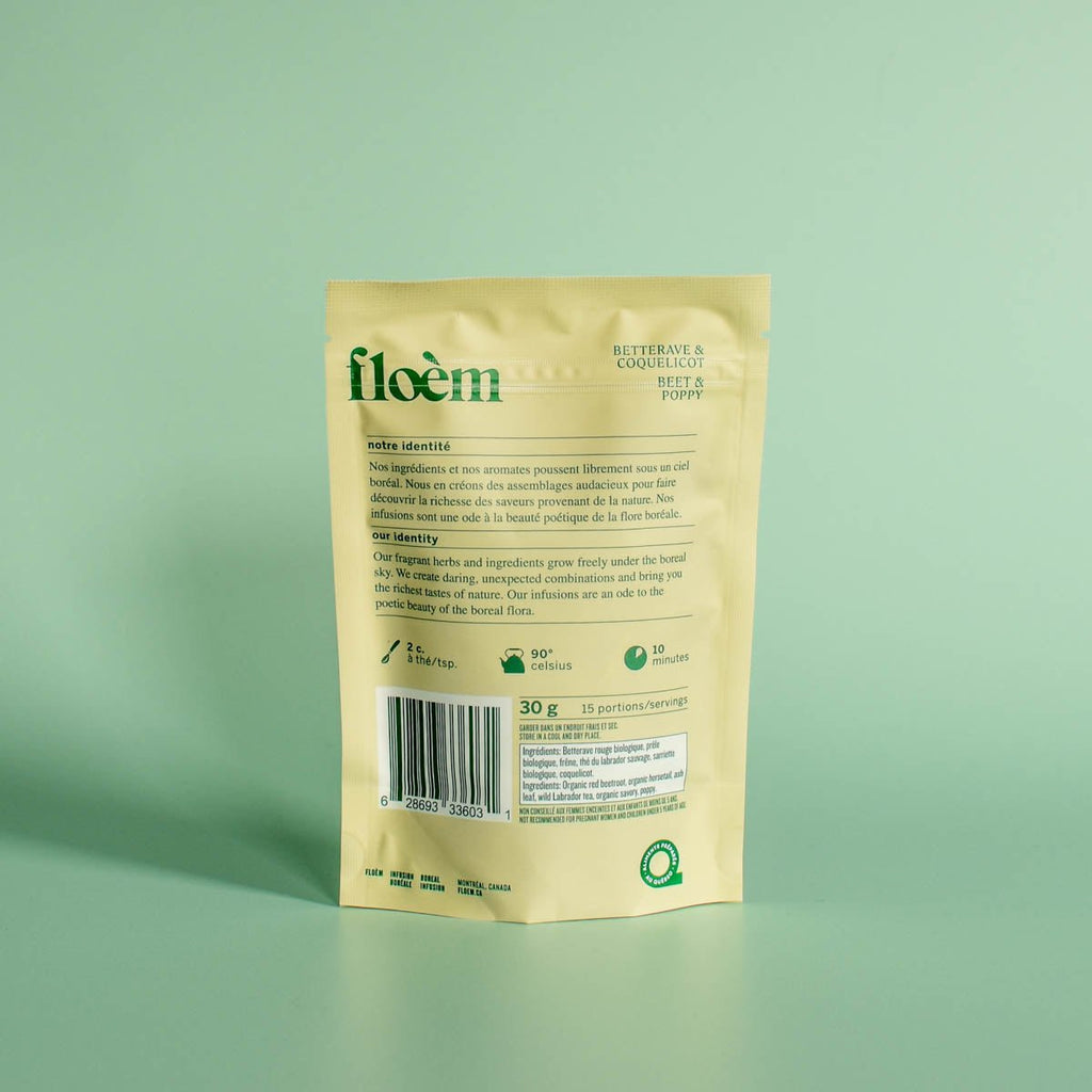 Tisane en vrac - Betterave & coquelicot