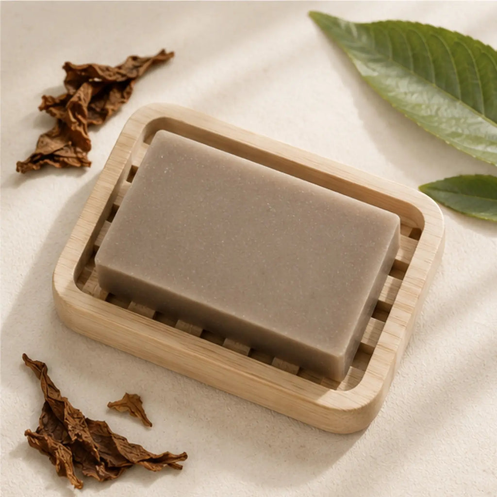 Tobacco leaf soap bar